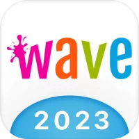 Wave Animated Keyboard + Emoji