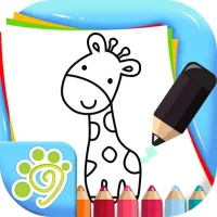 رسم خط بسيط للأطفال