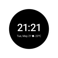 Pixel Minimal Watch Face