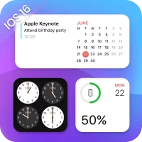 Widgets OS16 - Laka Widgets