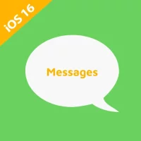 Messages iOS 16