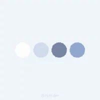 카카오톡 테마 - 심플 블루 테마