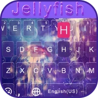 ثيم لوحة المفاتيح Jellyfish